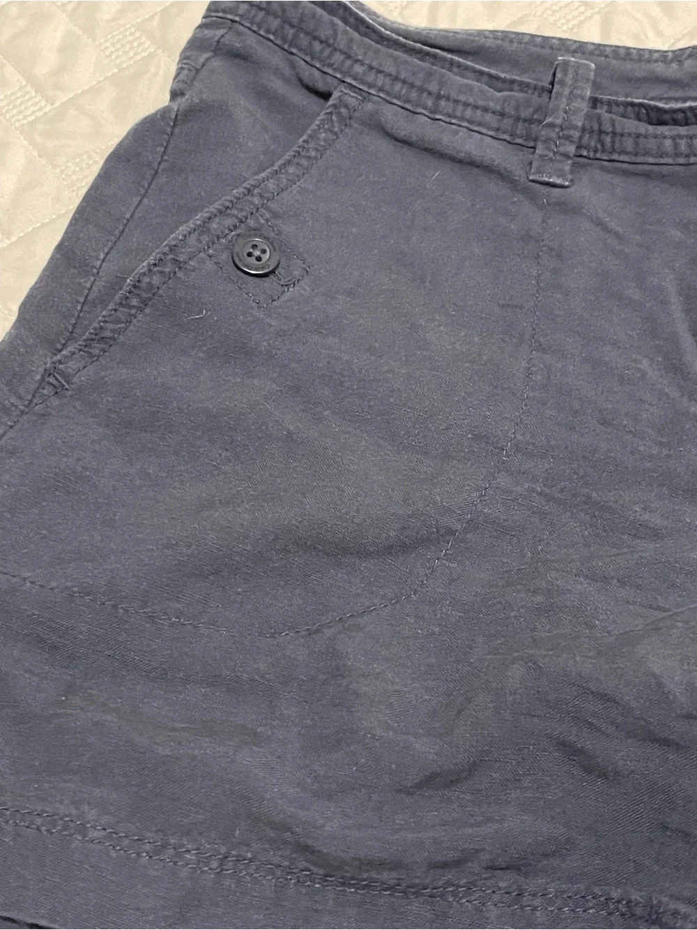 Calvin Klein Dark Navy Women's Shorts